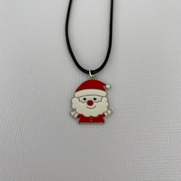 Santa Cord Necklace for Children - Picture 1 of 2